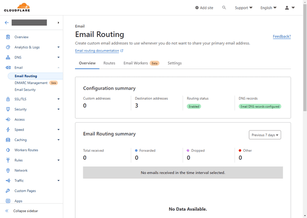 Email Routing